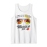 Girls Trip Mexico 2023 Women Weekend Birthday Party Squad Tank Top
