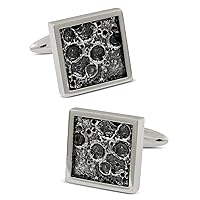 Moon Cufflinks Sterling Silver Handcrafted