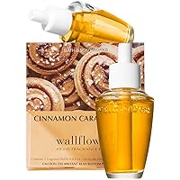 Bath and Body Works New Look! Cinnamon Caramel Swirl Wallflowers 2-Pack Refills