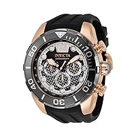 Invicta Pro Diver Men's 50mm Stainless Steel Rose Gold (One Size, Multicolored)