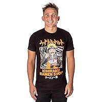 Naruto Shippuden Mens' Anime Shirt Ichiraku Ramen Shop Adult T-Shirt