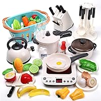 Kitchen Sink Toys Kids Food Cooking Playset Gift for Girls Boys 