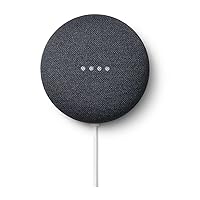 Nest Mini 2nd Generation Smart Speaker with Google Assistant - Charcoal