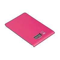 Housewares Electronic Kitchen Scale - 5 Kg, Hot Pink