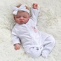 Reborn Baby Dolls Rosalie - 18 inch Realistic Newborn Baby Girl with Lifelike Face and Limbs for Kids Age 3+