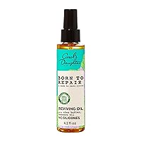 Carol's Daughter Born To Repair Reviving Hair Oil, Moisturizing, Anti Frizz Hair Care for Curly Hair with Shea Butter, 11 Fl Oz Carol's Daughter Born To Repair Reviving Hair Oil, Moisturizing, Anti Frizz Hair Care for Curly Hair with Shea Butter, 11 Fl Oz