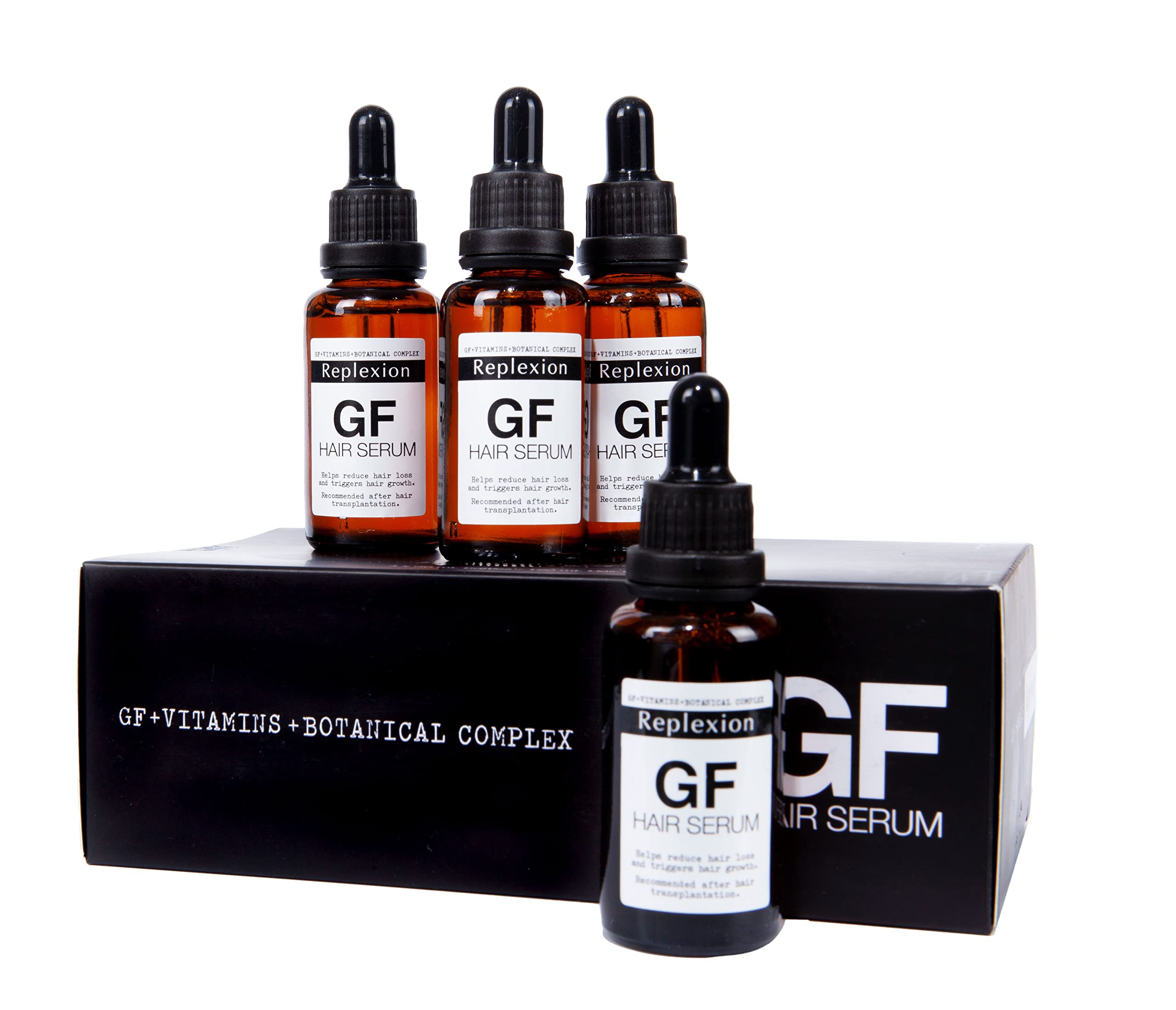 Replexion GF Hair Serum 4x30ml (Patented American Formula)