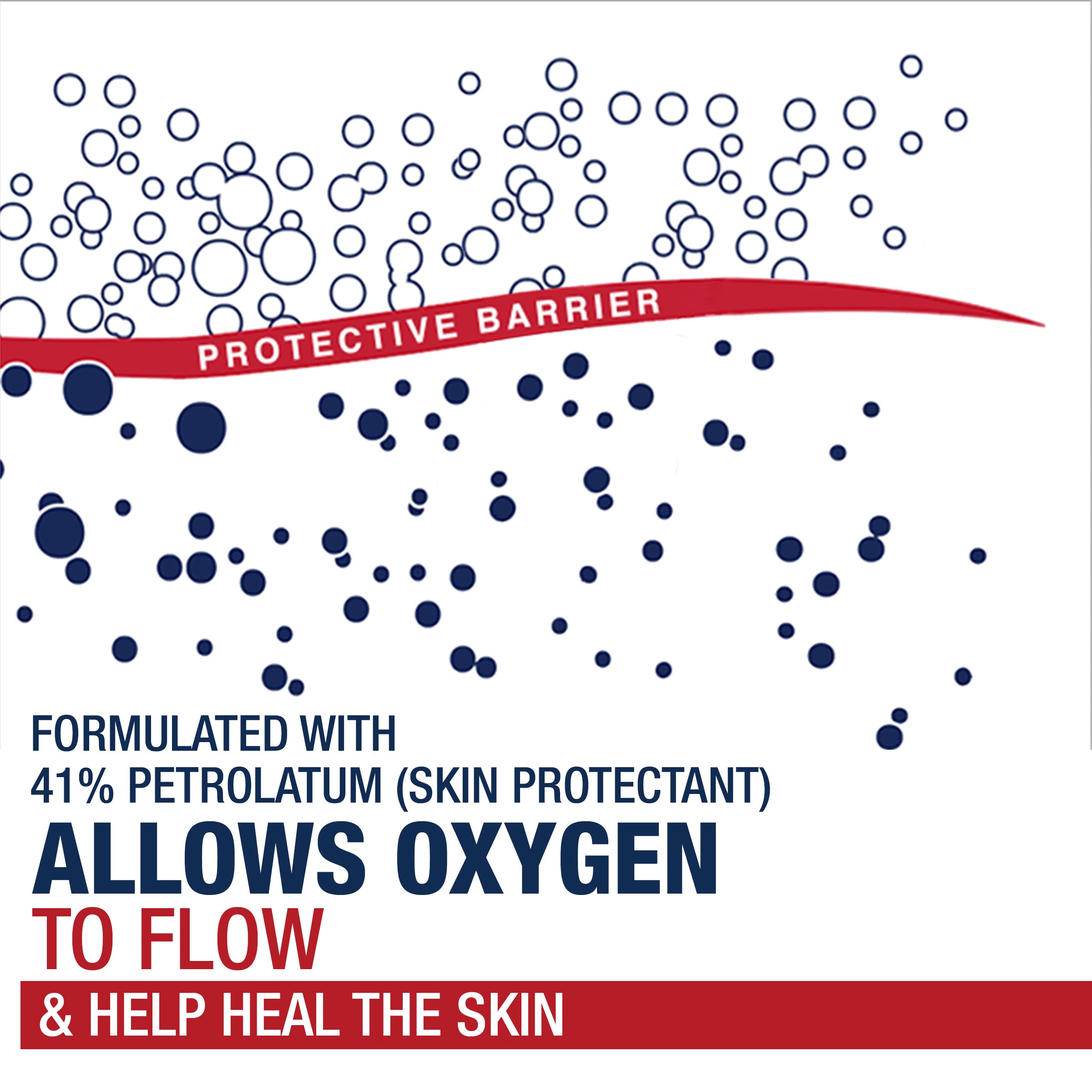 Aquaphor Healing Ointment Advanced Therapy Skin Protectant with Touch-Free Applicator, 3 Oz Tube, Pack of 3