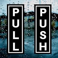 Push (x2) & Pull (x2) Indoor/Outdoor Vertical Door 1.75