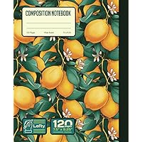 Left-Handed Composition Notebook – the book's spine on the 