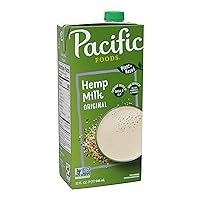 Pacific Foods Original Hemp Milk, Plant Based Milk, 32 oz Carton