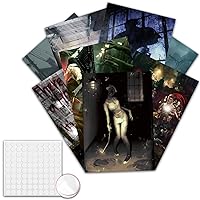 Babymiu Hill Horror Movie Wall Poster 8-Pack 11.5