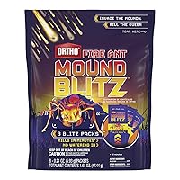 Ortho Fire Ant Mound Blitz - Fire Ant Killer (8 Pre-Measured Packs Per Bag)