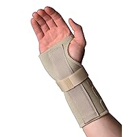 Carpal Tunnel Brace, Without Dorsal Stay, Right 2X-Large 10 1/4