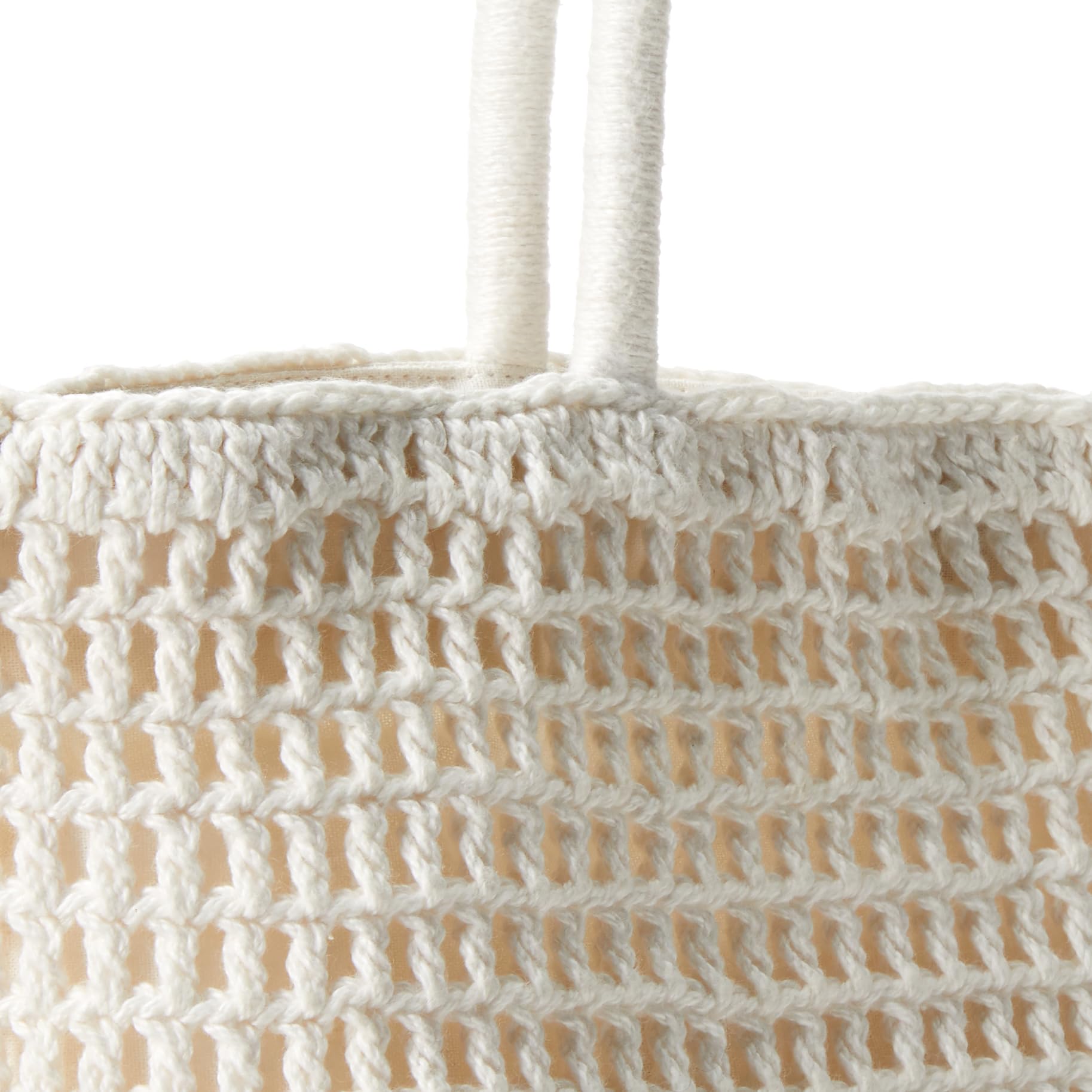 The Drop Women's Alora Crochet Small Tote