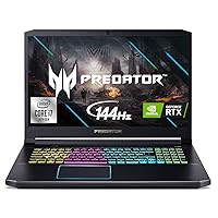 Acer Predator Helios 300 Gaming Laptop, Intel i7-10750H, NVIDIA GeForce RTX 2070 Max-Q 8GB, 17.3