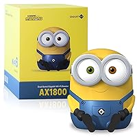 Minions Bob WiFi 6 Router for Home - Turbocharge Your Internet with Minions Magic Secure Travel WiFi Router - Gaming Router