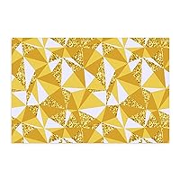 Abstract Geometric with Gold Self Adhesive Poster Wall Hanging Idea Paintings Modern Picture Artworks Unframed Home Decor 40 * 60（cm）