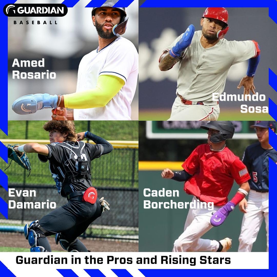 Guardian Baseball Sliding Mitt - Youth and Adult Sizes - Softball Sliding Guard - Protective Baseball Hand Guard - Elastic Compression Strap