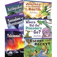 Teacher Created Materials - Classroom Library Collections: Natural Disasters - 6 Book Set - Grade 2 - Guided Reading Level J