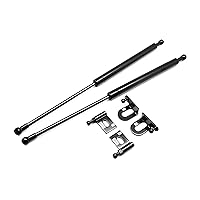 Autobahn88 Hood Lift Support Kit, compatible with 2015-2024 Mazda MX-5 Miata ND (Without Safety Pedestrian Hinge/Explosion Kit) (Matt Black)