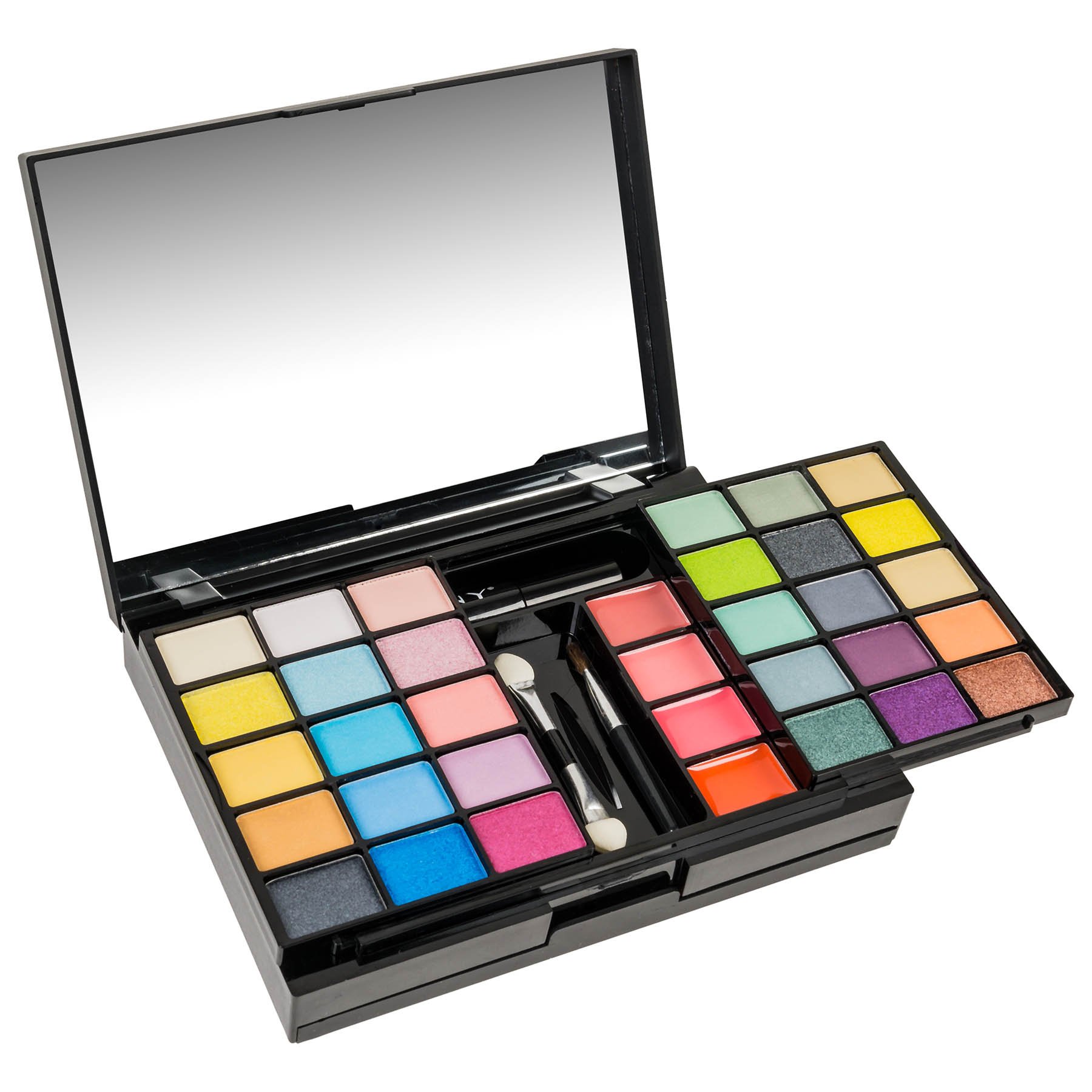 SHANY 'Fix Me Up' Makeup Kit - Eye Shadows, Lip Colors, Blushes, and Applicators