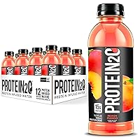 15g Whey Protein Infused Water, Peach Mango, 16.9 Oz Bottle (Pack of 12)