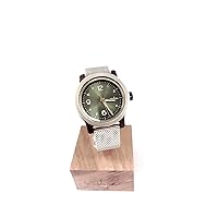 Mistura Marco Design, Wood Collection, Steel Mesh Watchband, Pui Wood, Green
