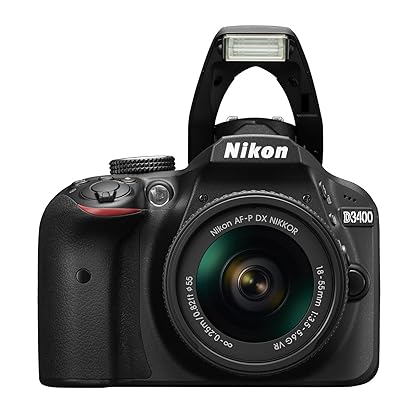 Nikon D3400 w/ AF-P DX NIKKOR 18-55mm f/3.5-5.6G VR (Black)