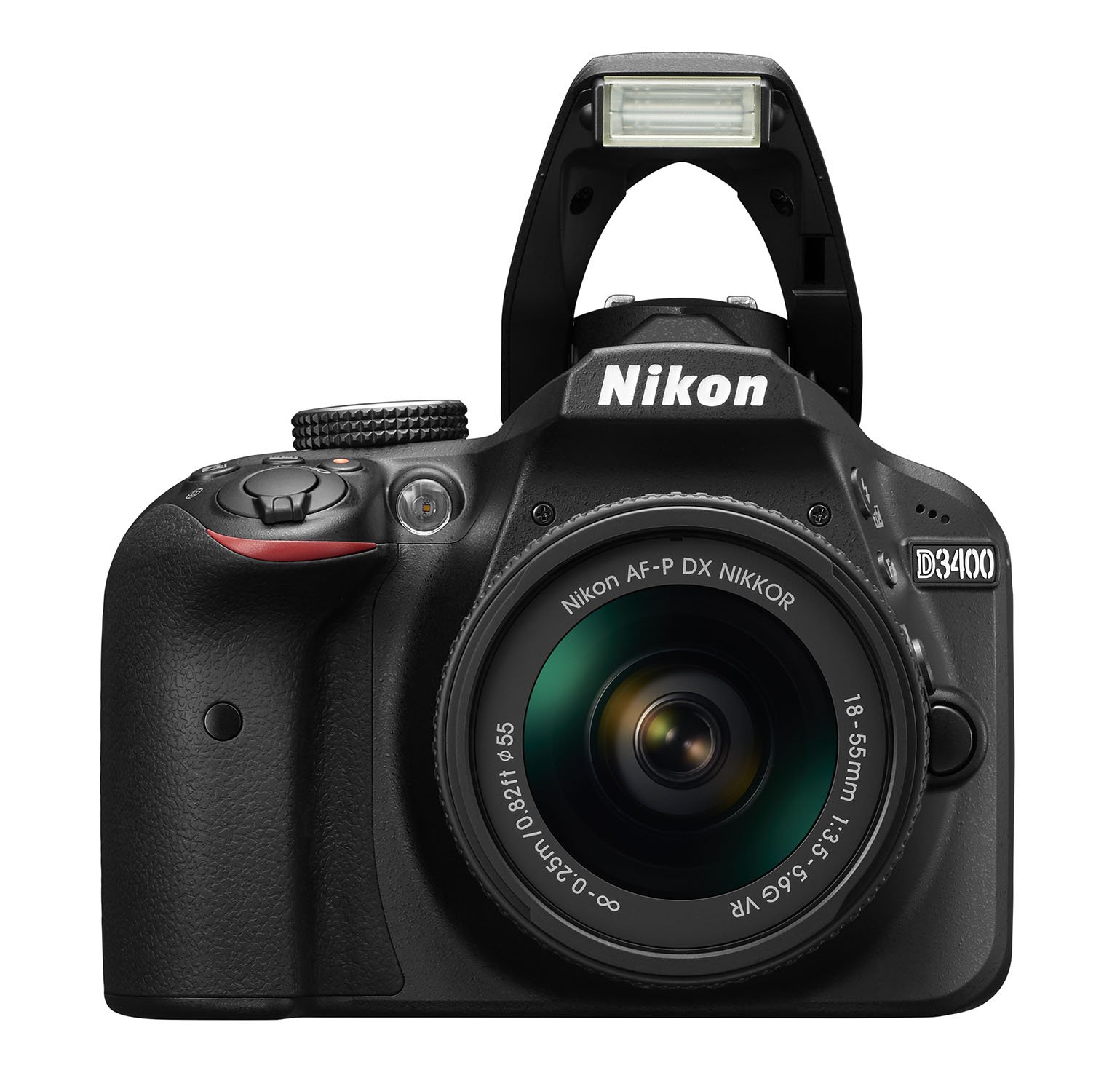 Nikon D3400 w/ AF-P DX NIKKOR 18-55mm f/3.5-5.6G VR (Black)