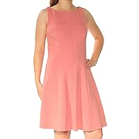 Tommy Hilfiger Womens Textured Fit & Flare Dress