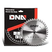 ‎DNA MOTORING TOOLS-00123 7 Inch Circular Saw Blade 40-Tooth - Steel Cutting Disc with Thin Kerf, Laser Cut Channels, Sharp Edges, for Wood Cutting