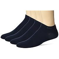 Men's 5 Pack Solid Cotton Stretch Ankle Socks