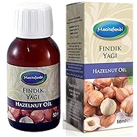 Mecitefendi Hazelnut Oil (Corylus Avellana) 50ml