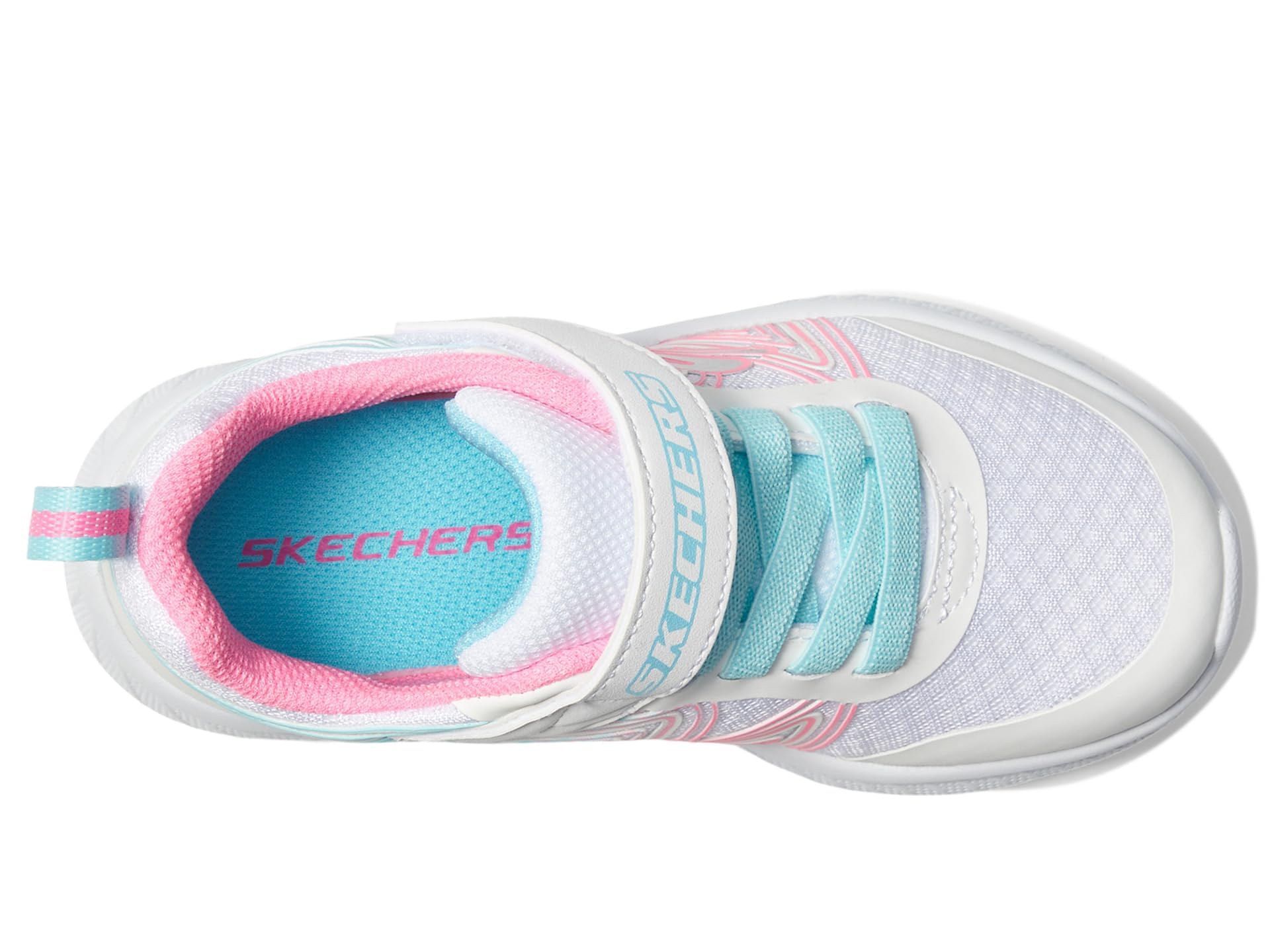 Skechers Girl's Microspec Plus-Swirl Sweet Sneaker