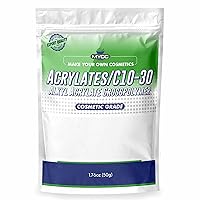 Acrylates/c10-30 Alkyl Acrylate Crosspolymer (Ultrez 20) – 50 Gm (1.76 Oz), Pure Acrylate Crosspolymer Cosmetic Grade, Cosmetic Thickener, Raw Material for Cosmetic, Acrylate Crosspolymer Bulk