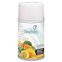 TimeMist 1042649 9000 Dispenser Refill Citrus Air Freshener (Pack of 4)