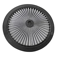 K&N X-Stream Top Filter: High Performance, Premium, Washable, Replacement Engine Filter: Filter Height: 1 In, Shape: Round Lid, 66-1400R
