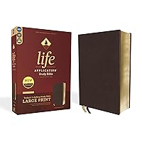 NIV, Life Application Study Bible, Third Edition, Large Print, Bonded Leather, Burgundy, Red Letter NIV, Life Application Study Bible, Third Edition, Large Print, Bonded Leather, Burgundy, Red Letter Bonded Leather