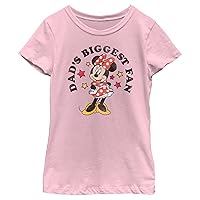 Disney Minnie Mouse Dad Joke Fan Girls Short Sleeve Tee Shirt