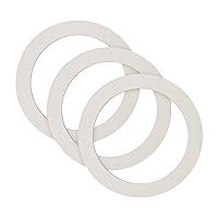 Univen Gasket for Stovetop Espresso Coffee Makers 6 Cup fits Bialetti, Imusa, BC, etc. Made in USA 3 PACK