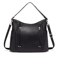 NOTAG Womens Hobo Handbags PU Leather Shoulder Bags Fashion Top Handle Purses Large Crossbody Handbags