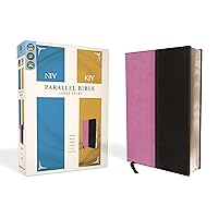 NIV, KJV, Parallel Bible, Large Print, Leathersoft, Pink/Brown: The World's Two Most Popular Bible Translations Together NIV, KJV, Parallel Bible, Large Print, Leathersoft, Pink/Brown: The World's Two Most Popular Bible Translations Together Imitation Leather