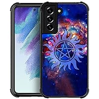 CARLOCA Compatible with Samsung Galaxy S21 Plus Case,Supernatural Cosmos Pattern Ultra Protection Shockproof Soft Silicone TPU Non-Slip Back for Samsung Galaxy S21 Plus
