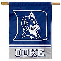 Duke Blue Devils Wordmark Logo House Flag Banner