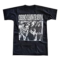 Unisex Creedence Clearwater Revival T-Shirt Short Sleeve Mens Womens