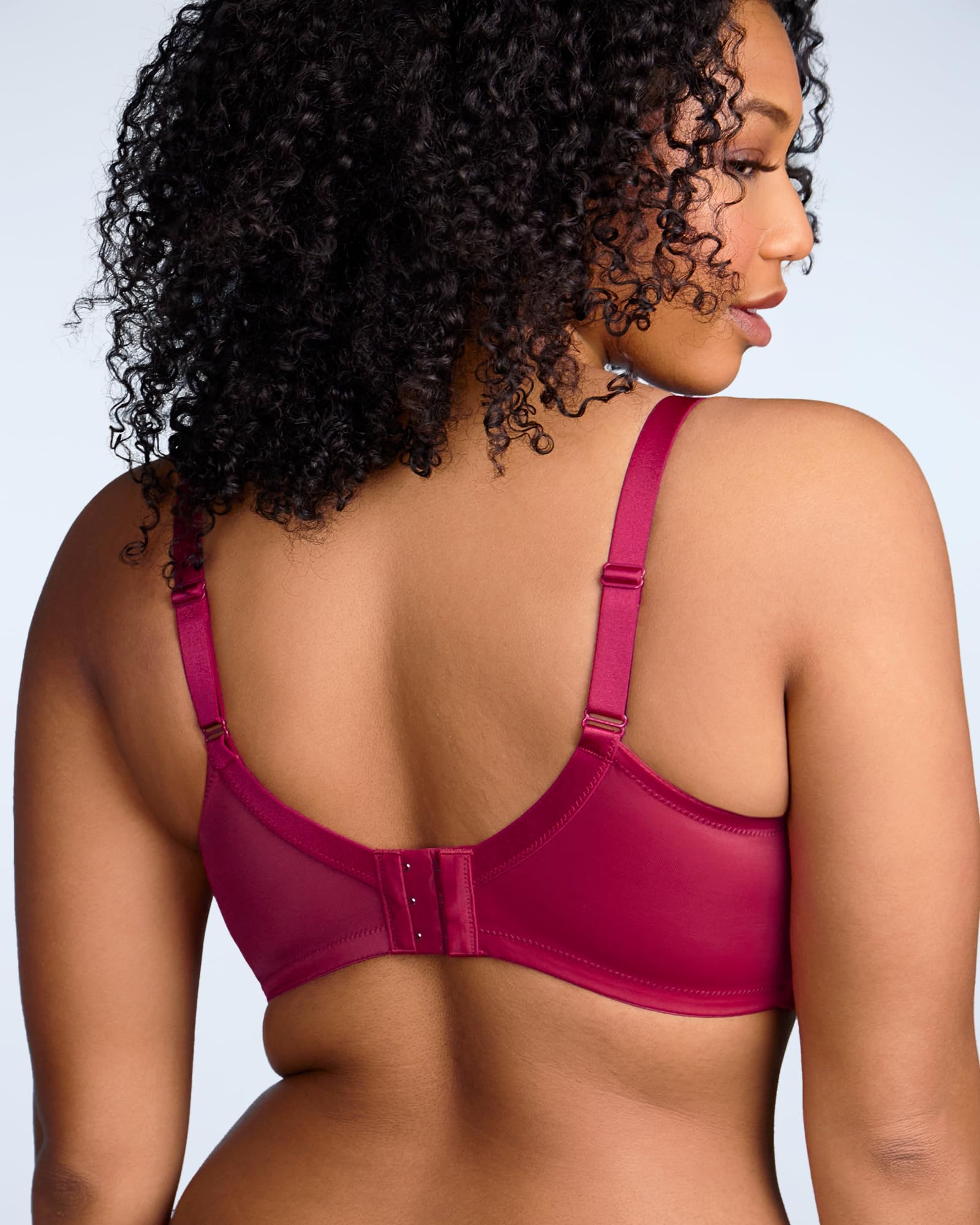  HSIA Minimizer Bra For Women - Plus Size Lace Bra Womans  Full Coverage Bras Unlined Underwire Bra For Heavy Breast
