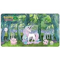 Ultra PRO - Gallery Series Enchanted Glade Playmat for Pokemon, Show Up to Battle in Style Against Friends and Enemies and Play Your Best Cards On a Vibrant Full-Color Playmat