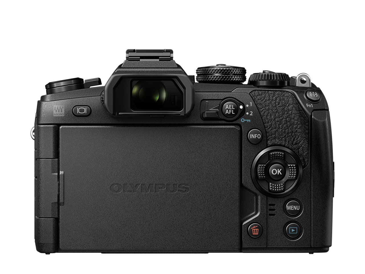 OLYMPUS OM-D E-M1 Mark II Camera Body Only, (Black)