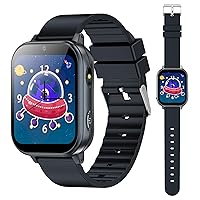 PTHTECHUS® Smart Watch for Kids Toys, Gift for 4-14 Ys Boys and Girls with 22 Games HD Camera Video Music Player Pedometer Alarm Clock Study Cards Audiostory Habit Tracking Smartwatches for Children